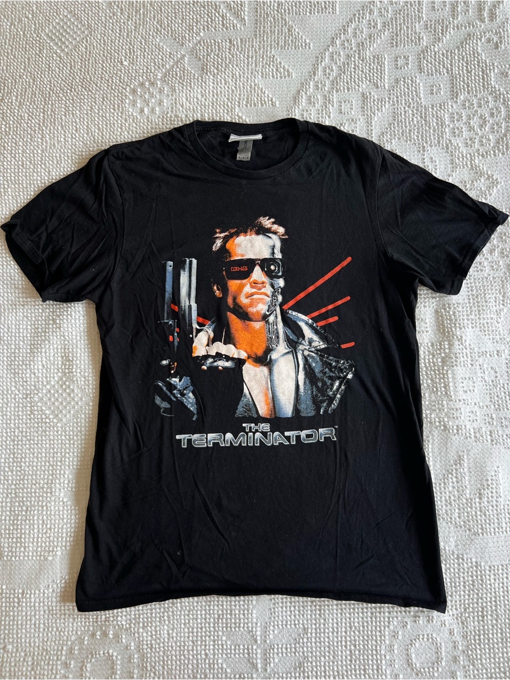 Genuine Merchandise Black Terminator Graphic Tee